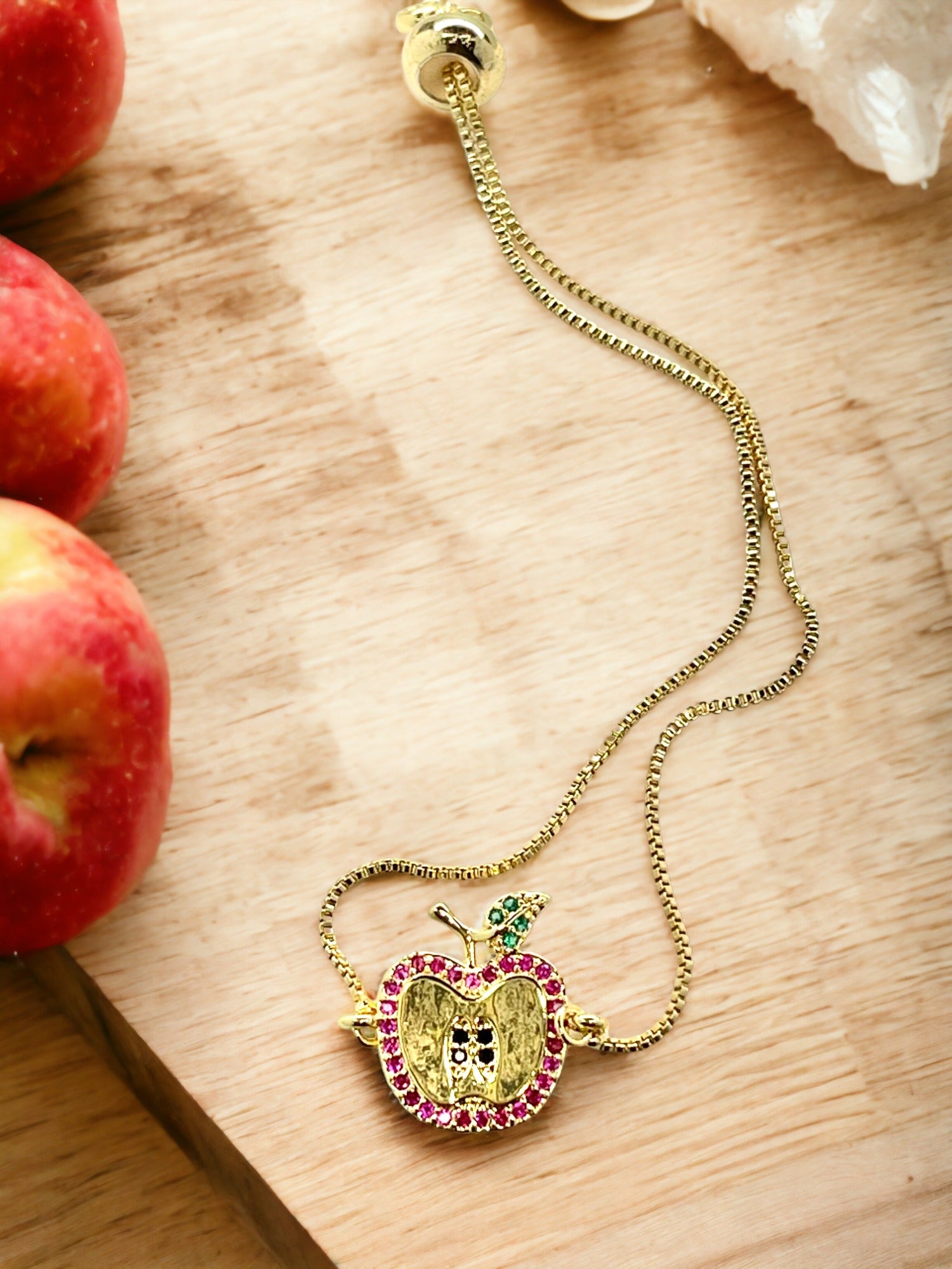 Disney Snow White Poison Apple Necklace - GeekVault